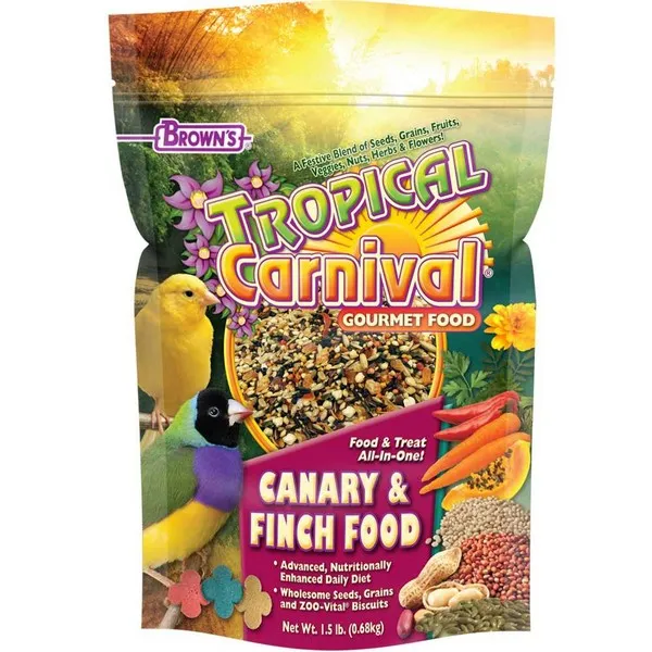 1.5 Lb F.M. Brown Tropical Carnival Canary & Finch - Health/First Aid